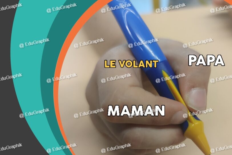 Bonne tenue du crayon