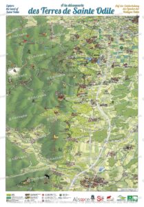 Carte Pays du Mont Sainte Odile A la decouverte des Terres de Sainte Odile