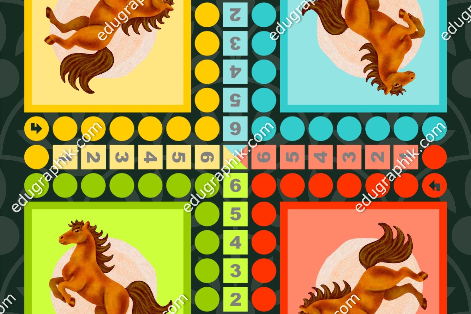Jeu des Petits Chevaux 1