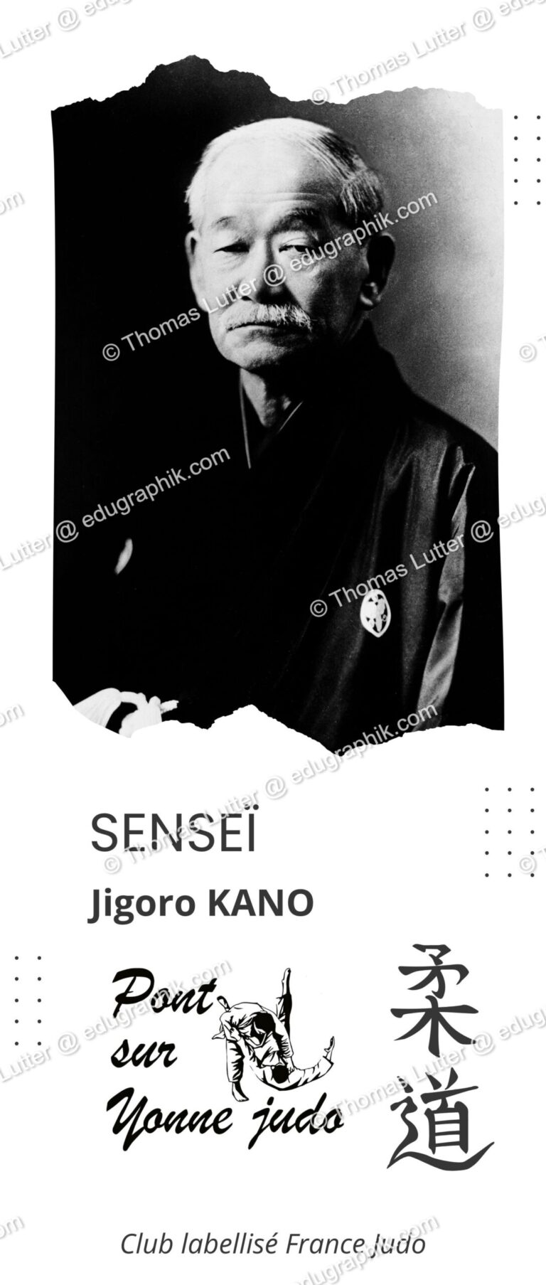 Roll Up Jigoro Kano Judo Pont sur Yonne (1)