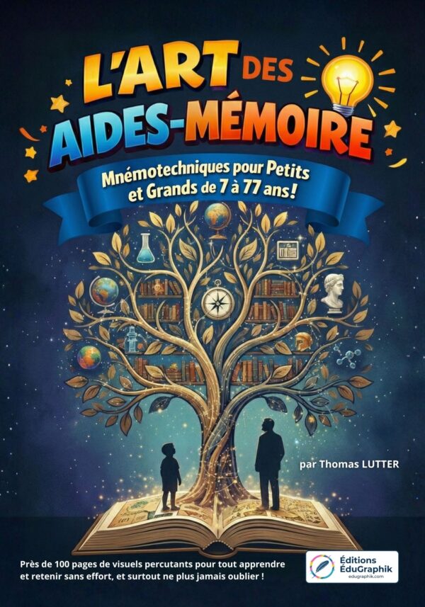L'Art des Aides-Mémoire.: Mnémotechniques pour Petits et Grands de 7 à 77 ans !