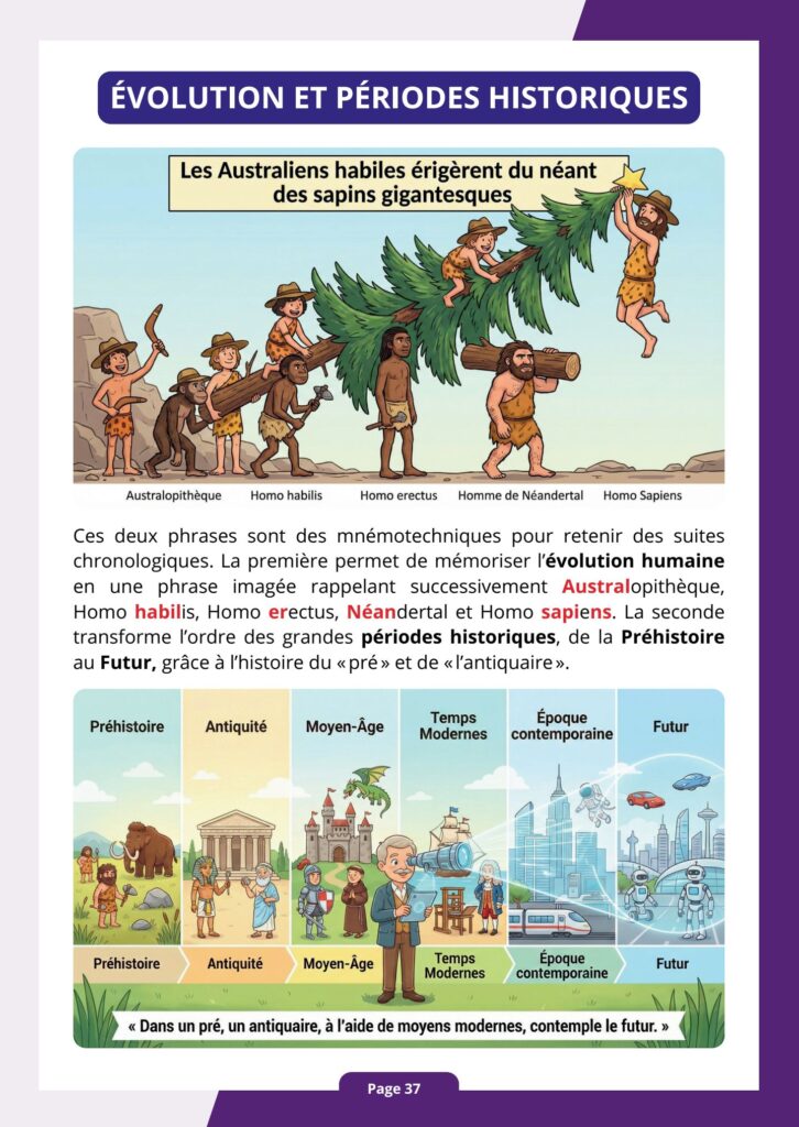 art des aides mémoire histoire 01