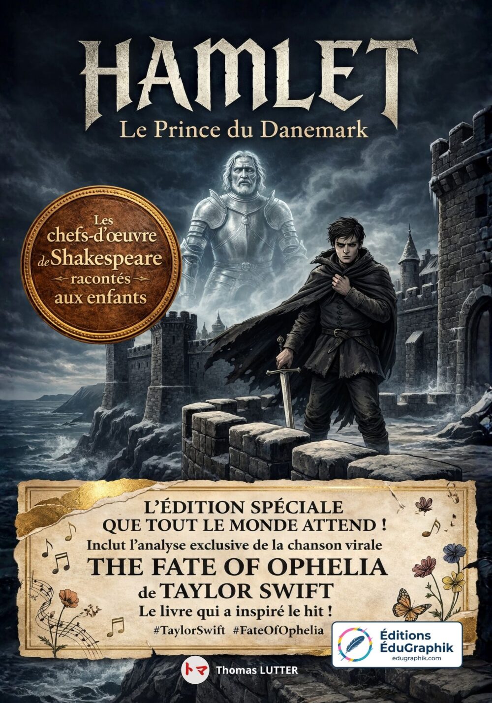 Hamlet Shakespeare pour enfants