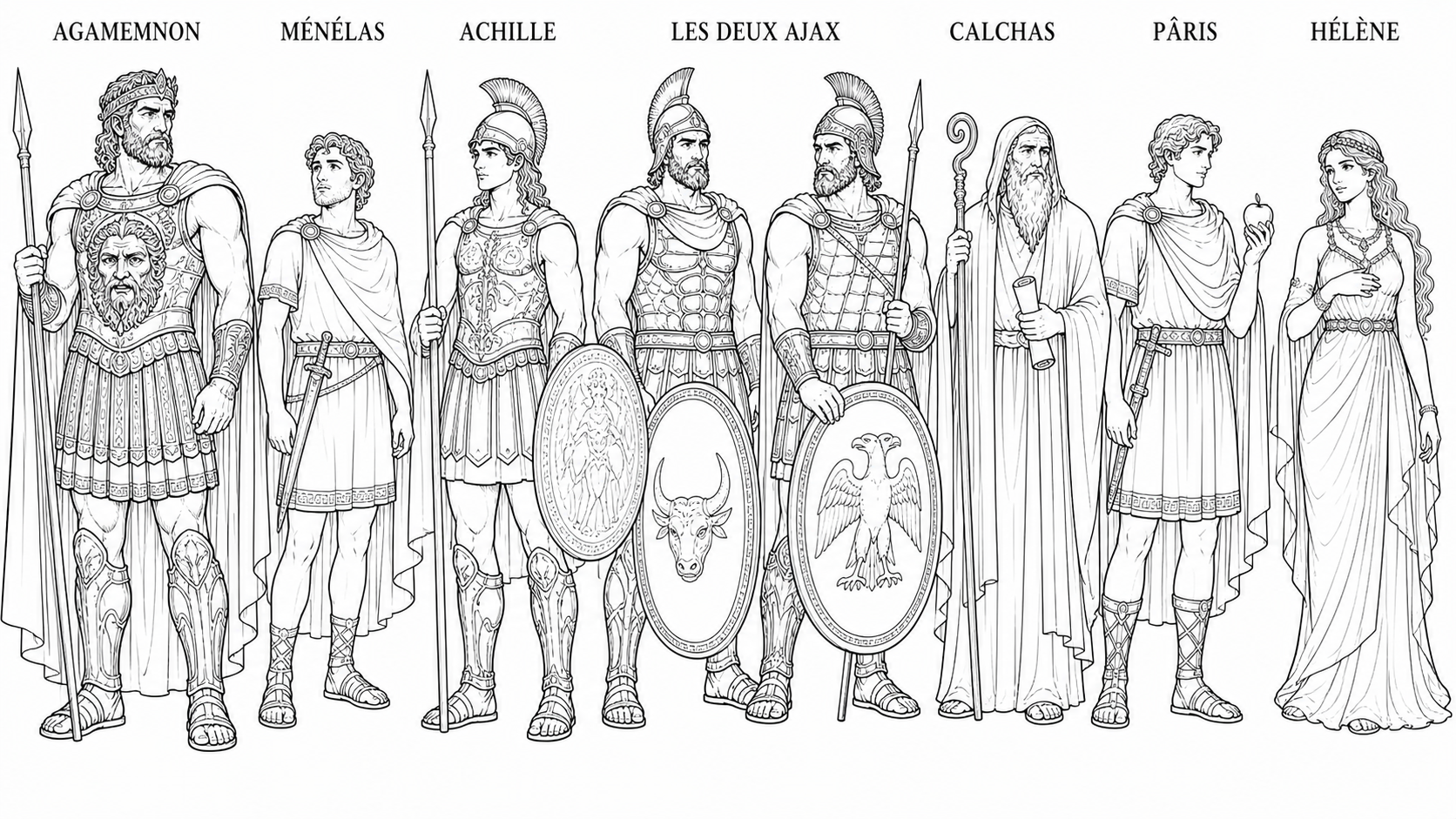 Héros de la guerre de Troie