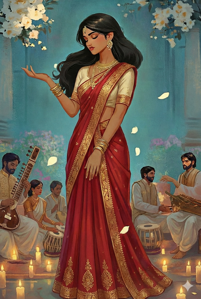 Lakmé princesse indienne Illustration livre opéra enfants